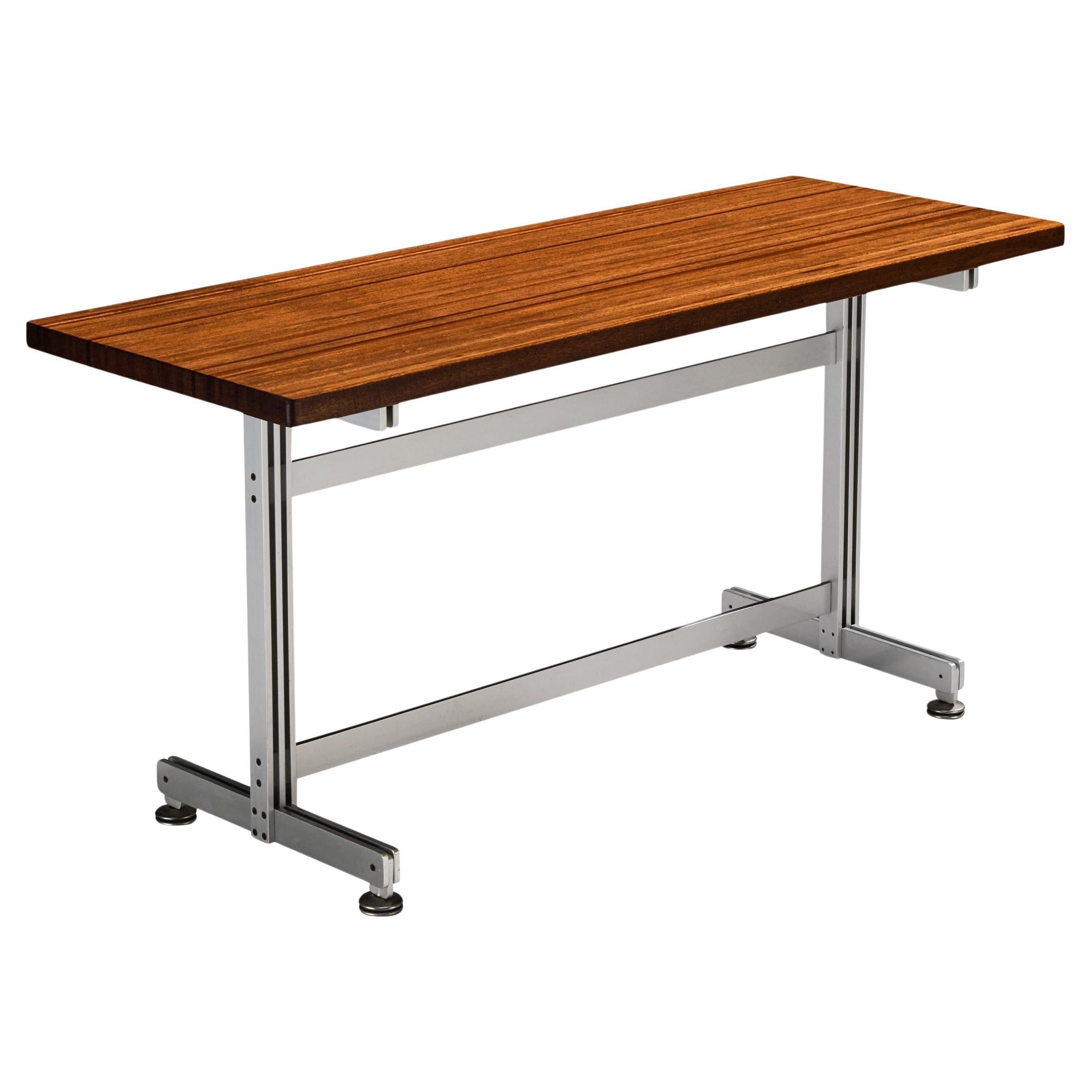 Consola de caoba Jules Wabbes para Mobilier Universel
