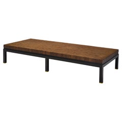 Jules Wabbes Large Coffee Table in Wengé