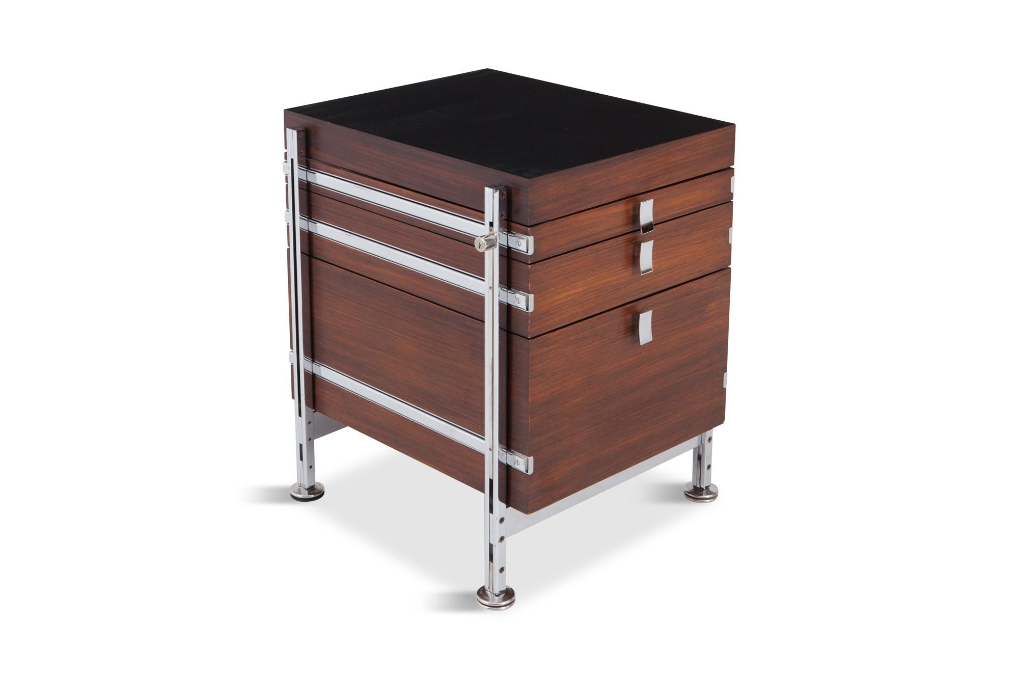 Mid-20th Century Jules Wabbes Chest of Drawers for Mobilier Universel