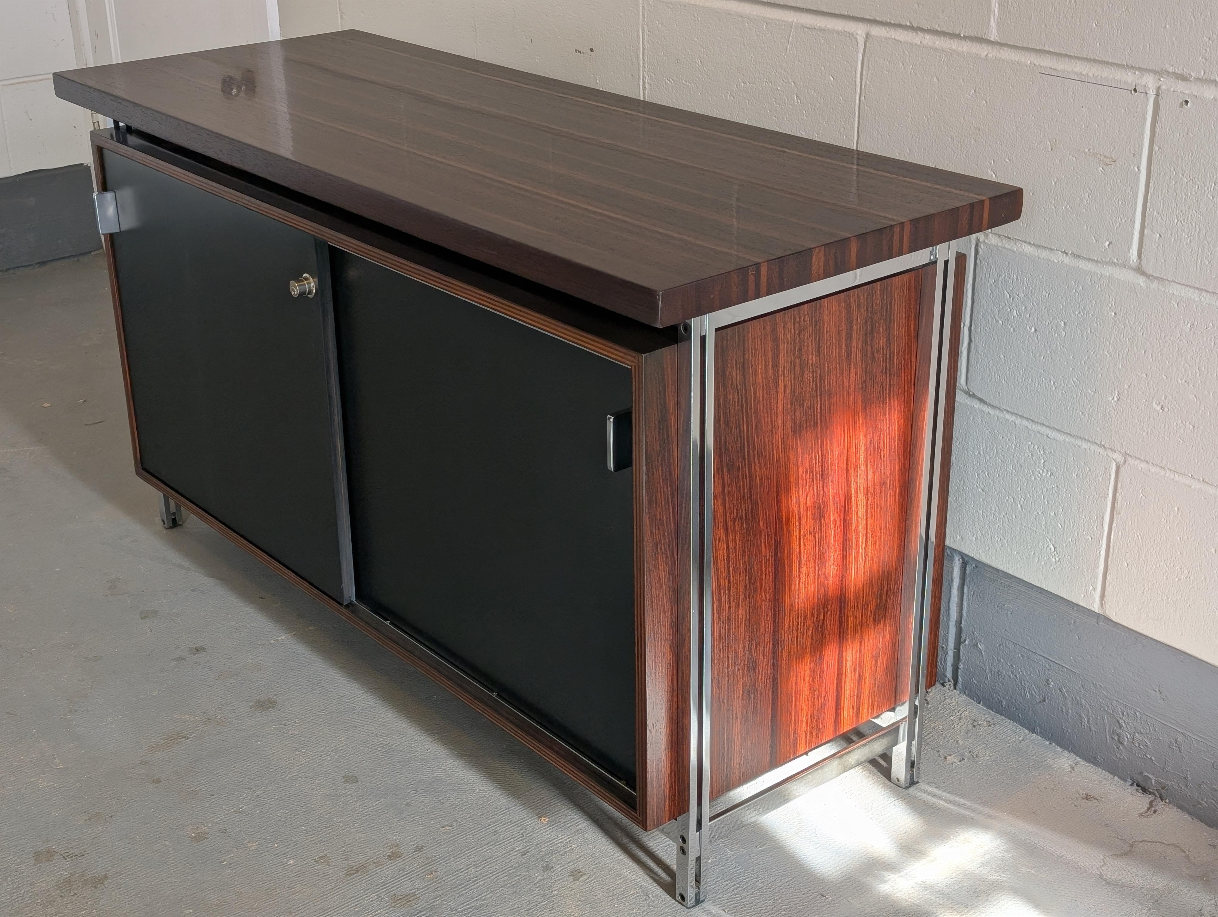 Mid-Century Modern Jules Wabbes Credenza DG130 For Sale