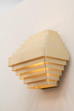 Jules Wabbes  Wall Lamp, 1970s Belgium