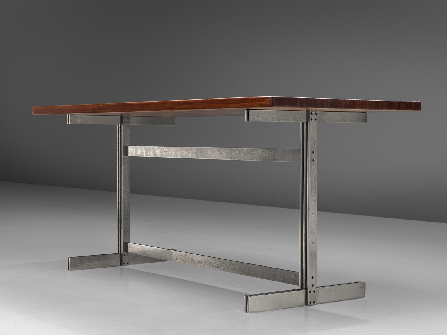 Jules Wabbes Wengé Writing / Console Table 1