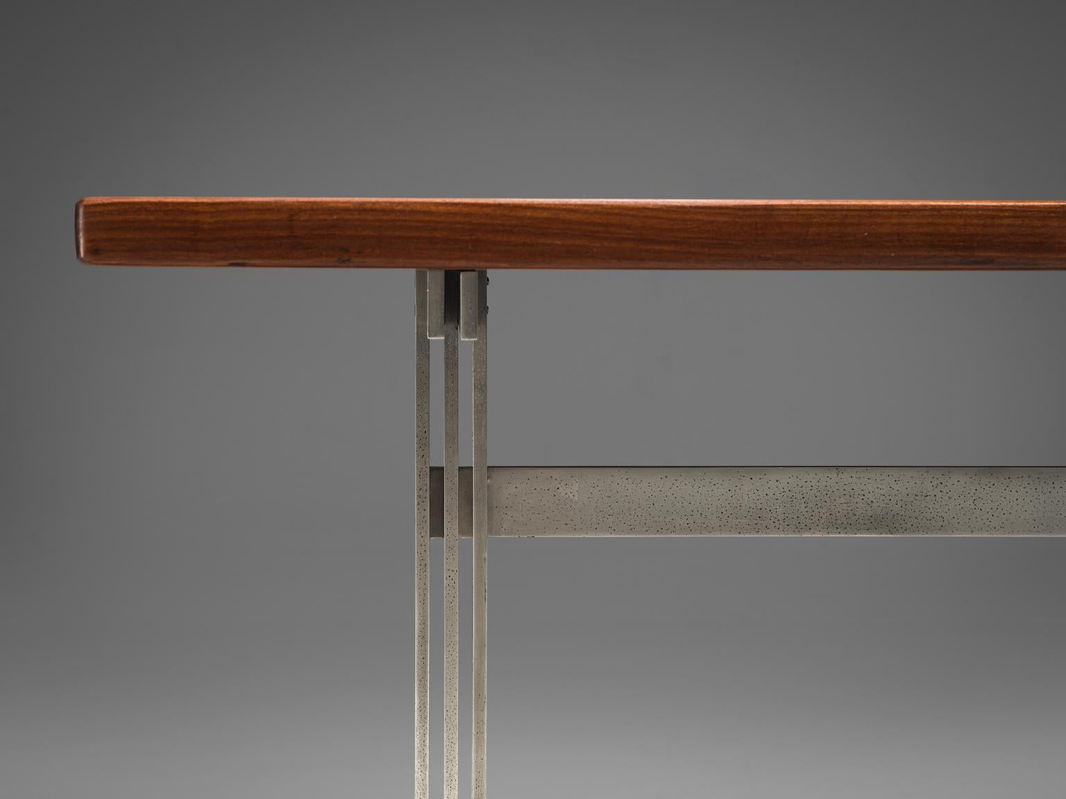 Jules Wabbes Wengé Writing / Console Table 2