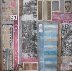 Julia Adams, Architectural Influences 43, Contemporary Art, Affordable Art