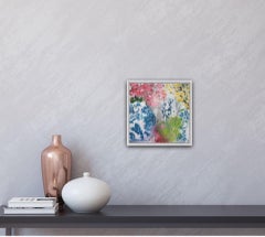 Julia Adams, Blue and White Vases, Original Still Life Painting, Art Online