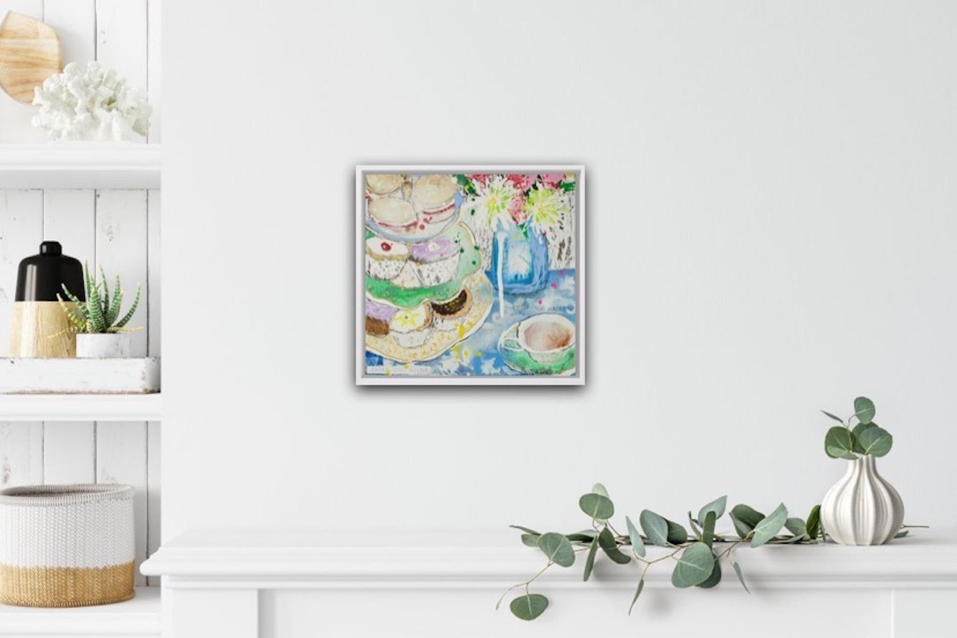 Julia Adams, Sweet Things Happen, Original Interior Painting, Affordable Art For Sale 1