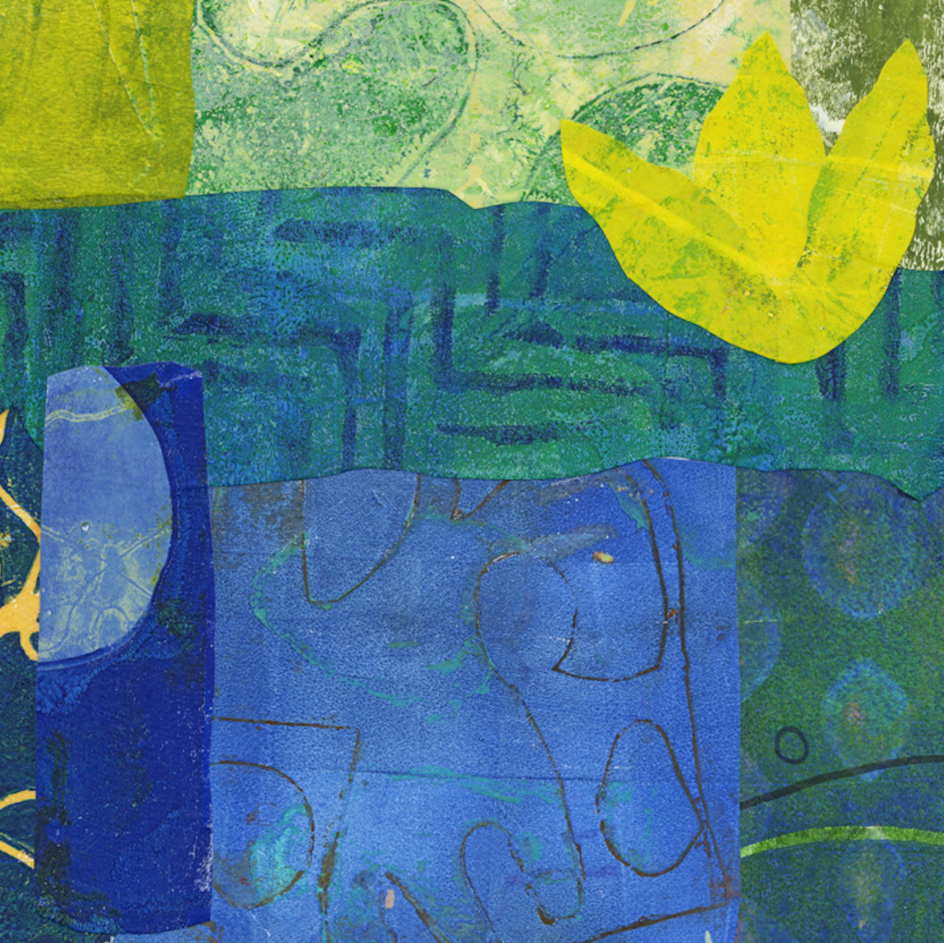 Fête du jardin 1 - Painting de Julia Berkley