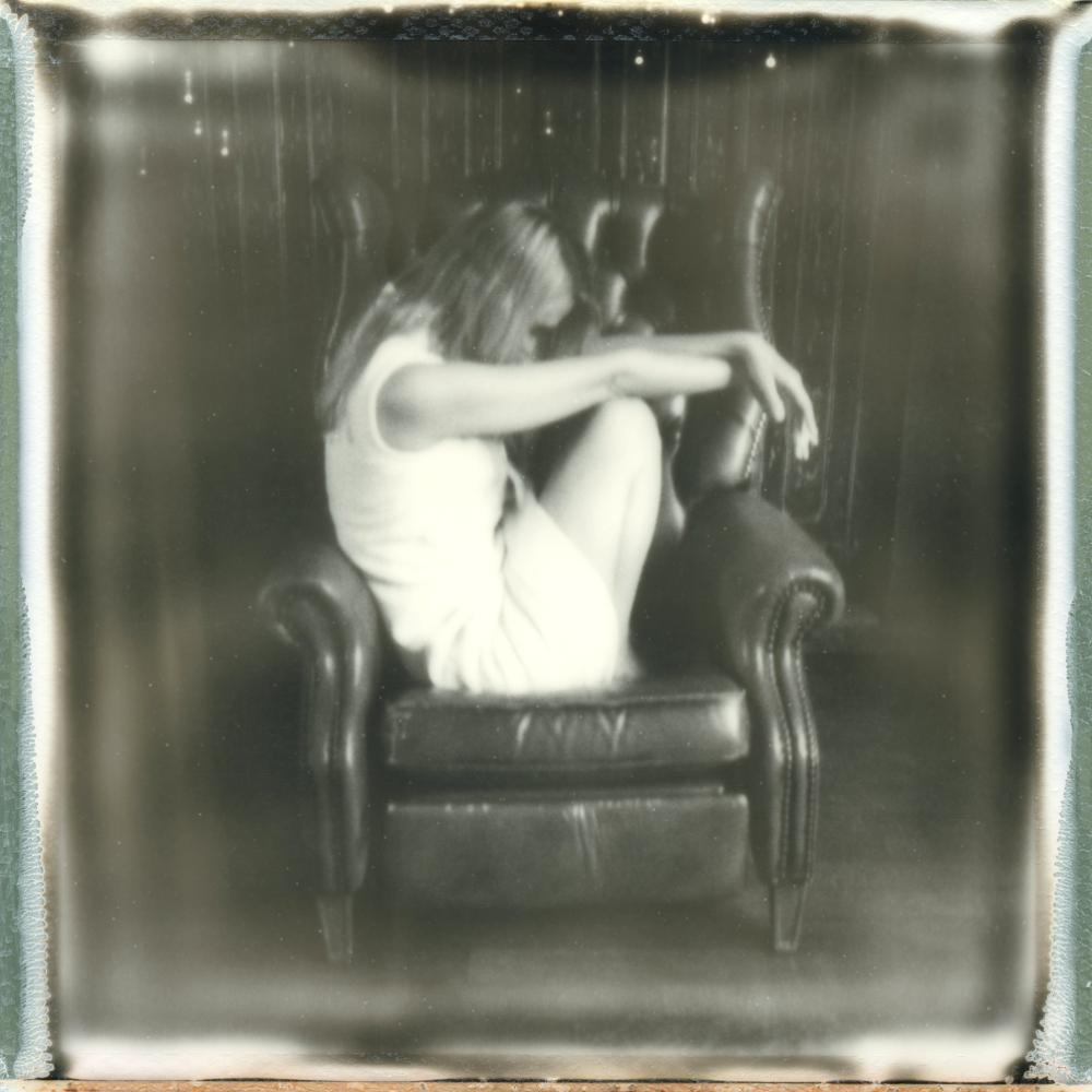 Julia Beyer Portrait Photograph - A Room In My Head - Contemporary, Figurative, Woman, Polaroid, Photograph, Dream
