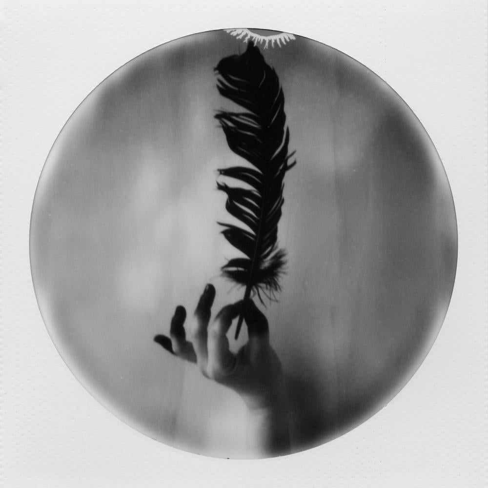Julia Beyer Still-Life Photograph - Be Delicate - Polaroid, 21st Century, Contemporary, Hands