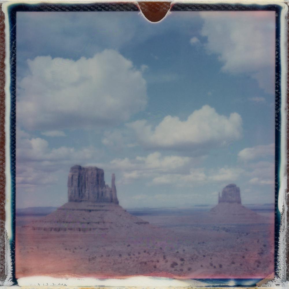 Julia Beyer Color Photograph - Chasing Horizons - Contemporary, Polaroid, 21st Century, Landscape