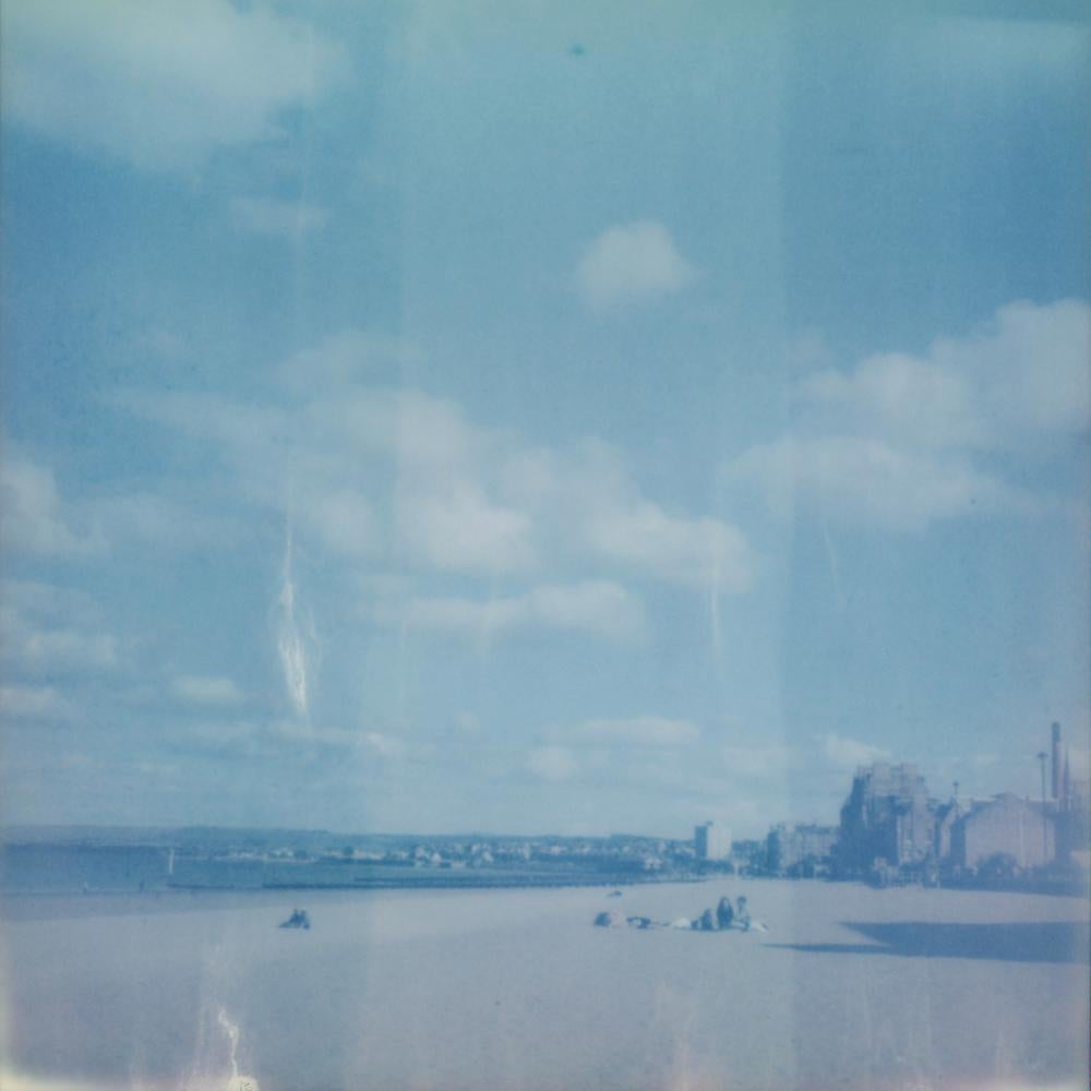 Julia Beyer Landscape Photograph - Day at the Beach - Contemporary, Polaroid, Photography, Landscape, Color