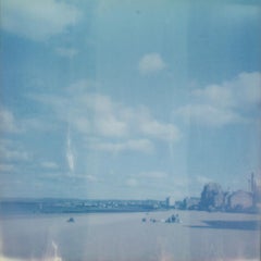 Day at the Beach - Contemporary, Polaroid, Photography, Landscape, Color