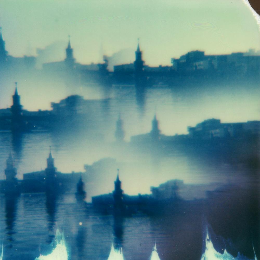 Julia Beyer Color Photograph - Fractured (Berlin) - Contemporary, Polaroid, 21st Century, Landscape