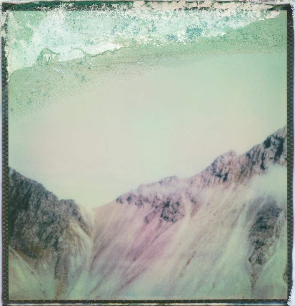 Home By The Sea - Contemporary, Polaroid, 21st Century, Landscape - Photograph by Julia Beyer