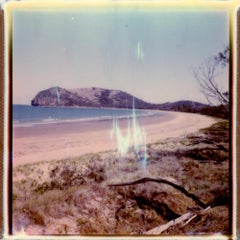 Kemp Beach - Contemporary, Polaroid, Photography, Landscape, Color