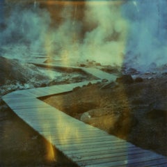 Leiðin - Contemporary, Landscape, Polaroid, Photograph, 21st Century, 
