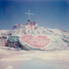 Salvation Mountain - Contemporary, Polaroid, 21st Century, Landscape