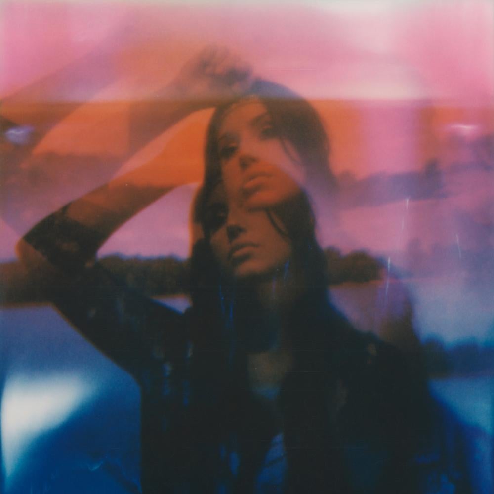 Julia Beyer Abstract Photograph - Weekend Haze - Contemporary, 21st Century, Portrait, Polaroid