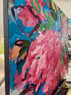 La vie est belle, Mixed Media on Canvas