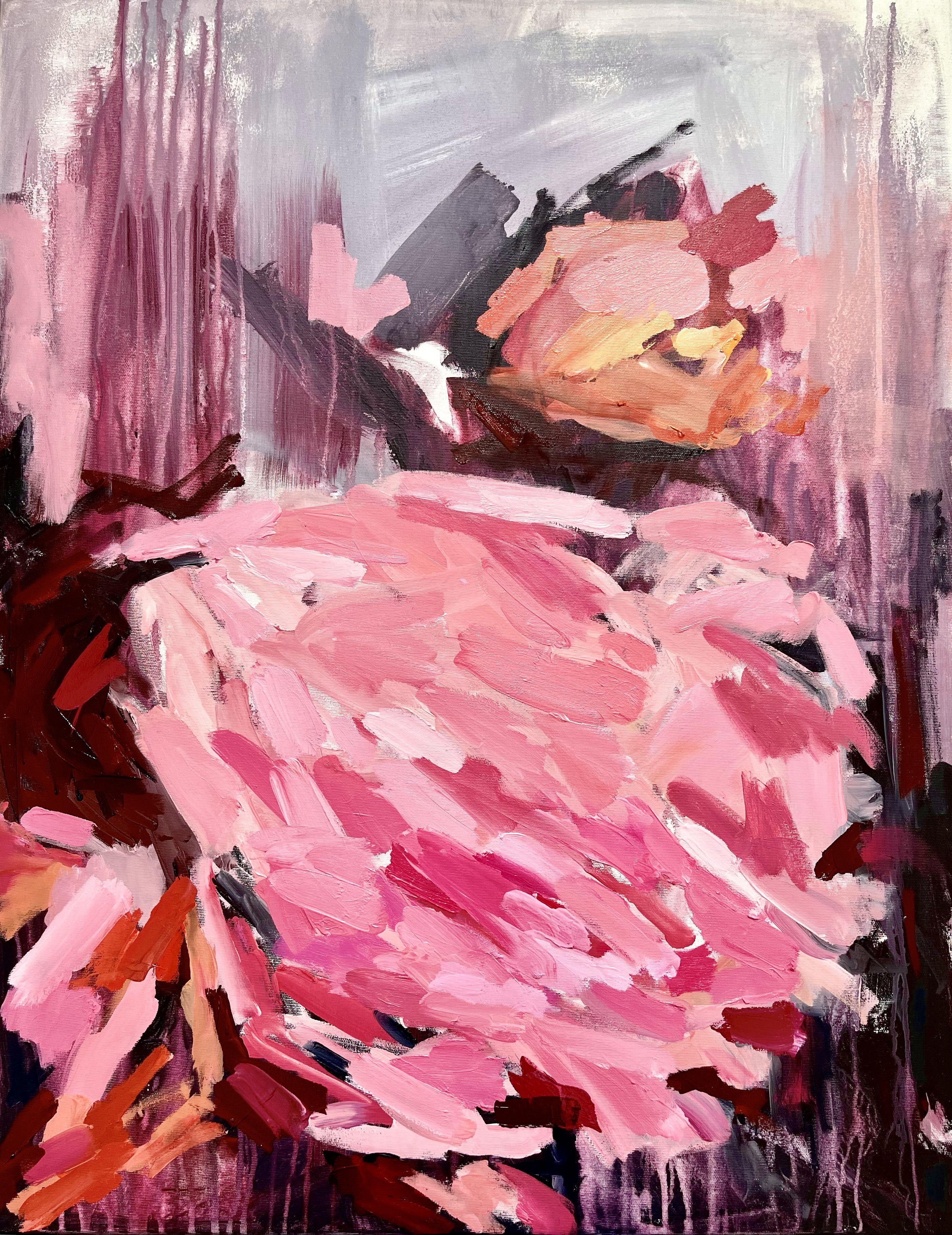 One and Only, tecnica mista su tela - Mixed Media Art Espressionismo astratto di Julia Borg