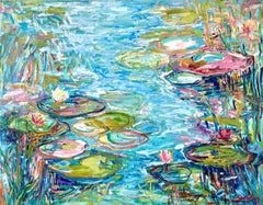 Riflessioni danzanti... Up&Up, Pittura, Olio su tela