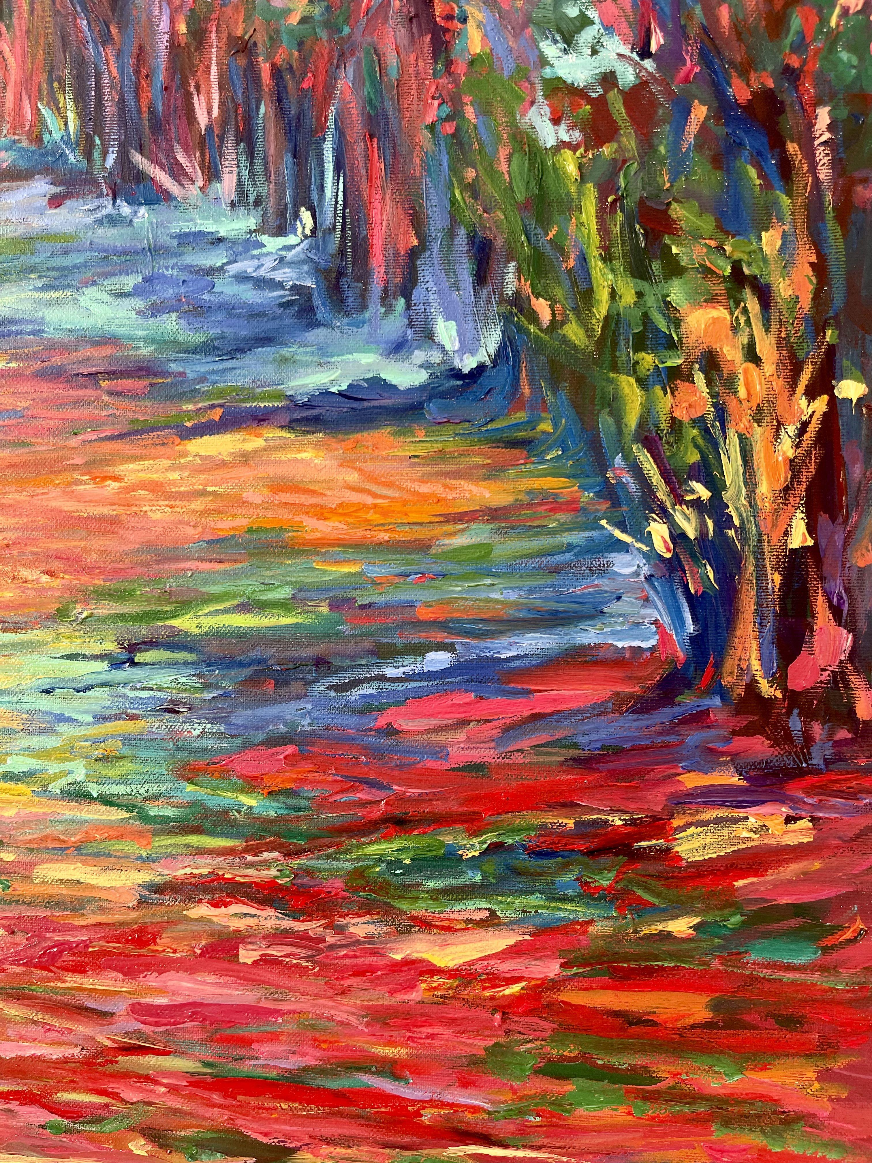 Il cammino del destino, Pittura, Olio su tela in vendita 1