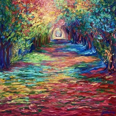 Il cammino del destino, Pittura, Olio su tela
