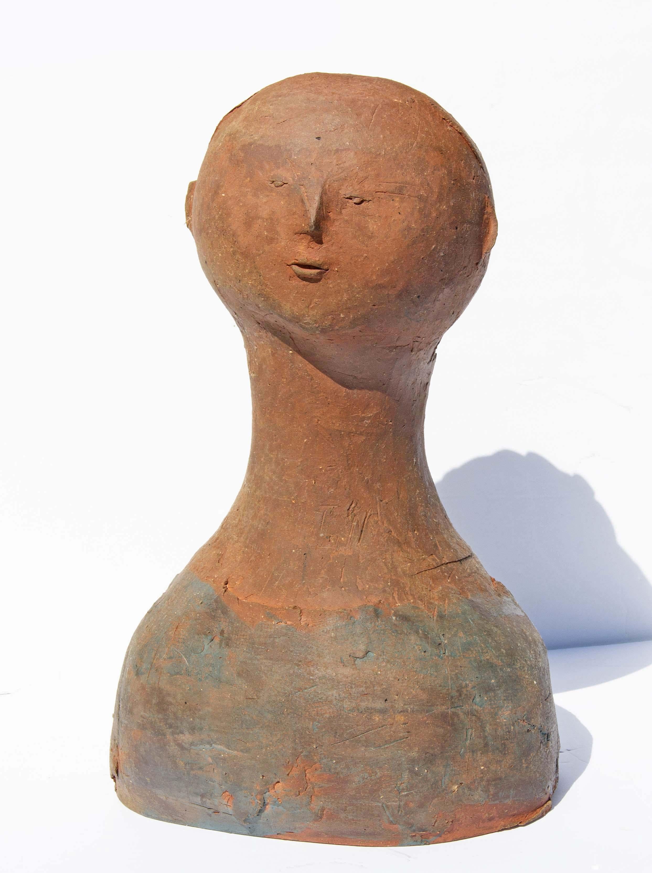 Modern Sculpture of a Woman by Julia Browne Circa 1960 13