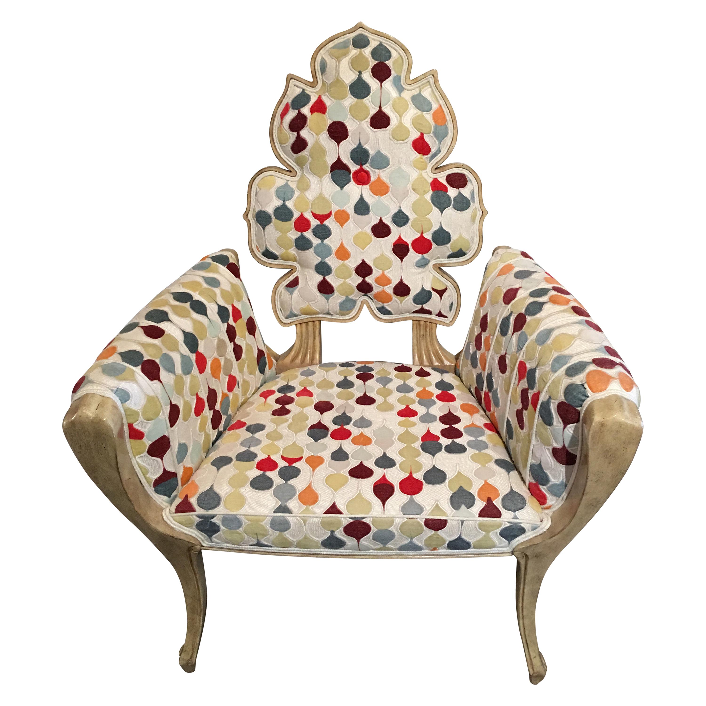 Julia Buckingham for Global Views "Wiggle" Chair For Sale