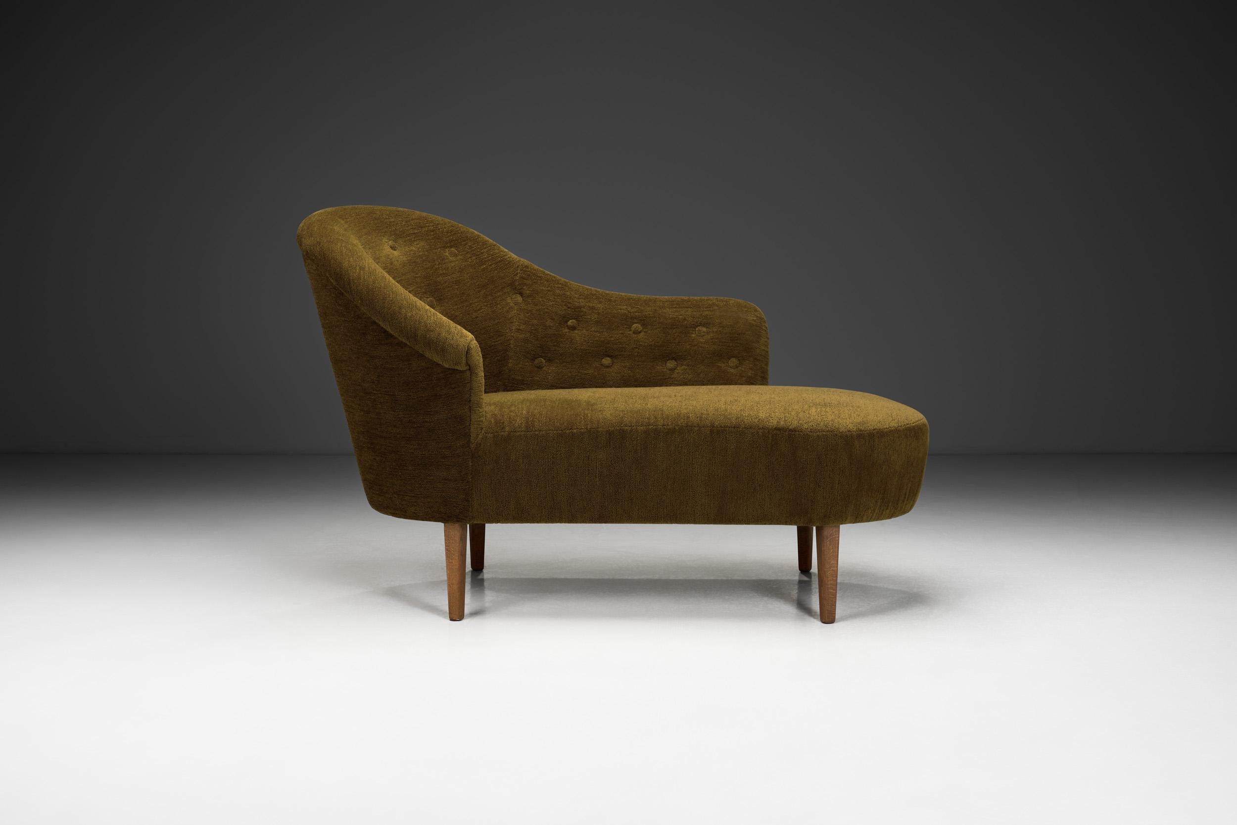 Chaiselongue „Julia“ von Staffan Westerberg für Record AB, Schweden, 20. Jahrhundert (Moderne der Mitte des Jahrhunderts) im Angebot
