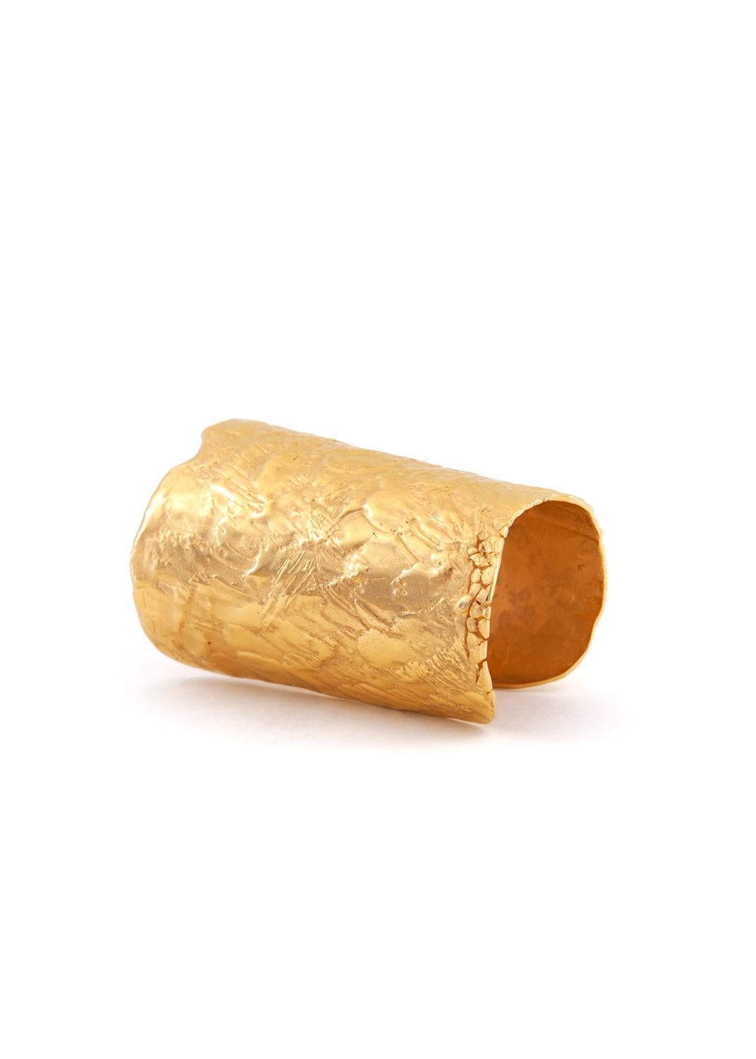 The Collective Big Cuff - Bronze plaqué or Neuf - En vente à PARIS, FR