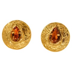Bronze Clip-on Earrings