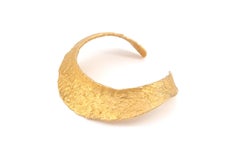 Julia Collection Big Necklace – Gold-Plated Bronze