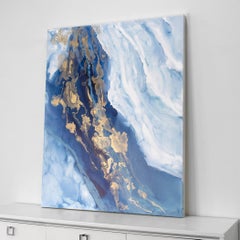 "Cascading Waters " Abstrakte Malerei