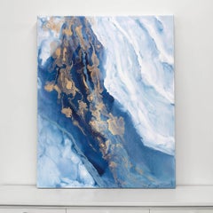 "Acque a cascata" Pittura astratta