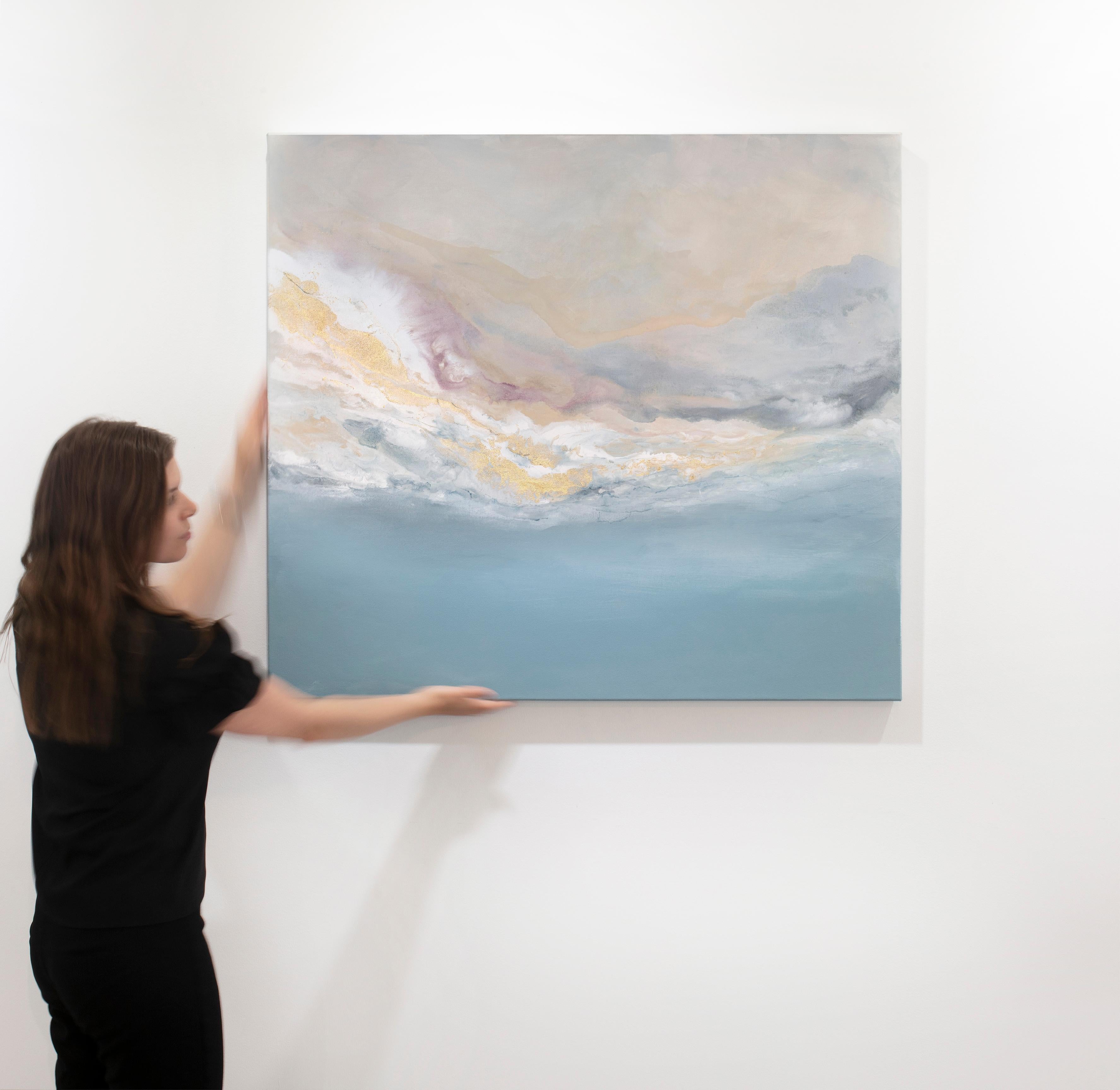Abstract Painting Julia Contacessi - La peinture abstraite "Haven"