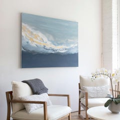 Abstraktes Gemälde „Hopeful Tomorrow“