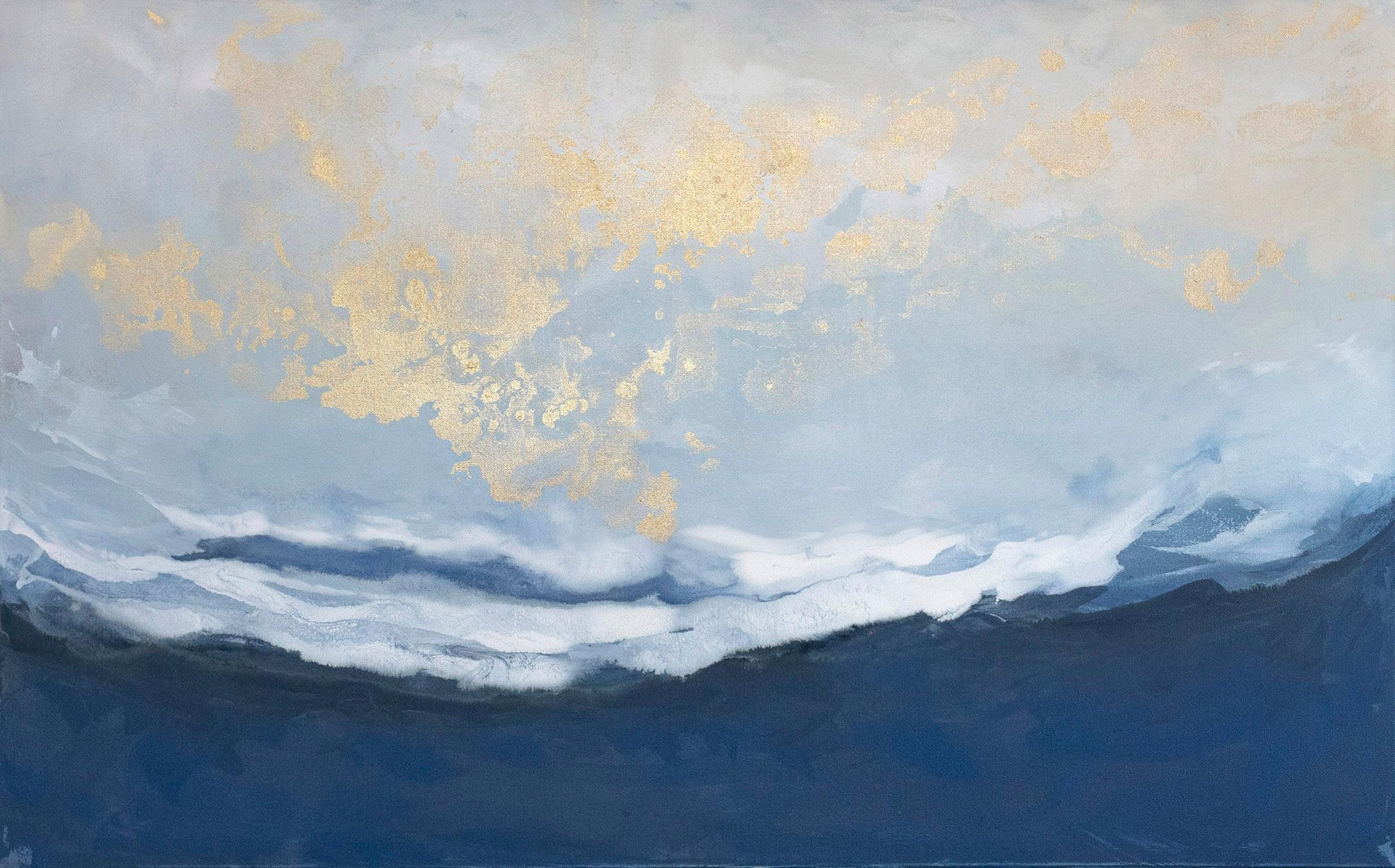 Julia Contacessi Abstract Painting – „Land of Nod“ Abstraktes Gemälde