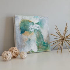 "Lush Journey, " Abstract Painting