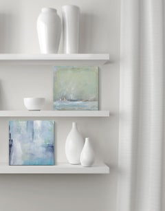 Meeres-Rauch, Gemälde, Acryl auf Leinwand