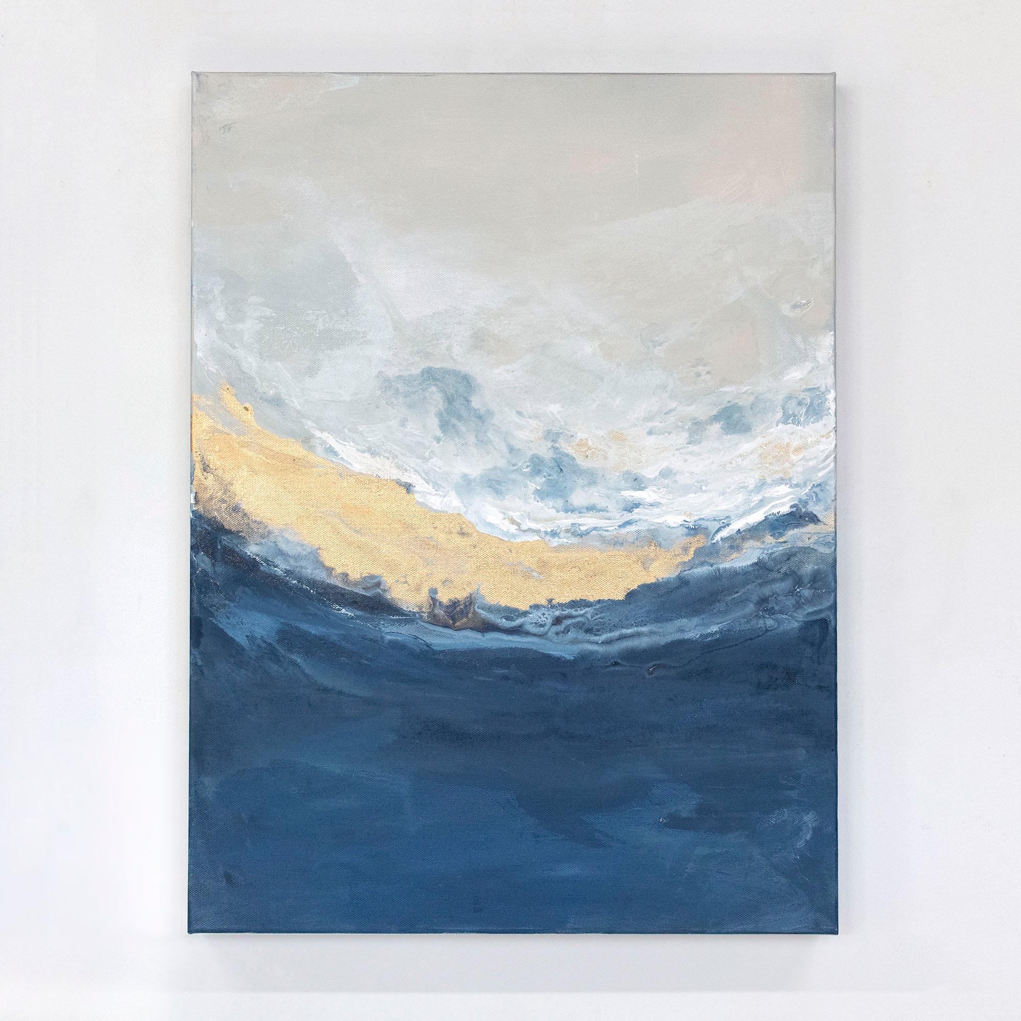 Abstract Painting di Julia Contacessi - "Vasta fuga n. 1" Pittura astratta