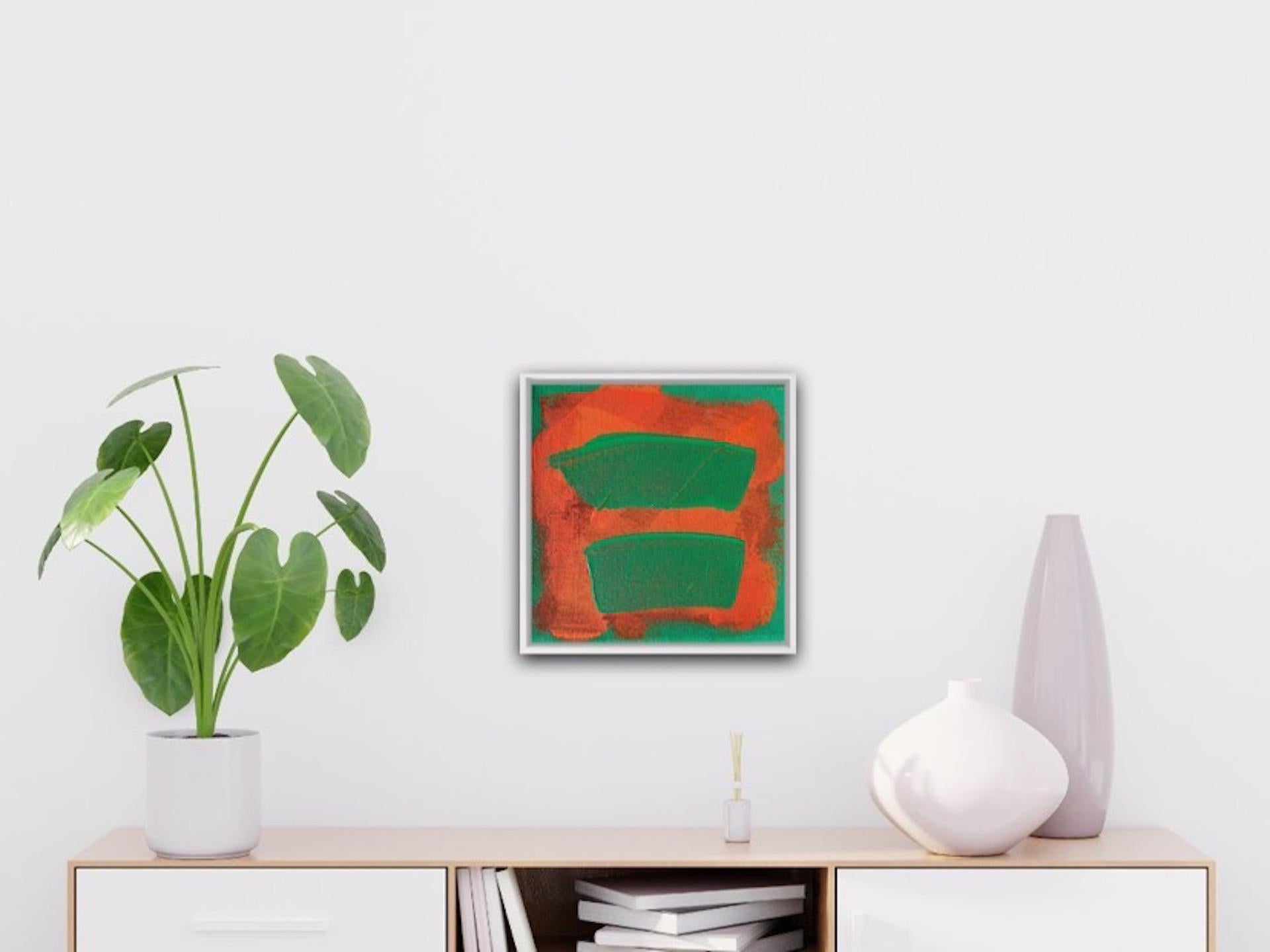 Julia Craig, Caliente, Abstract Painting, Original Contemporary Art, Art Online For Sale 2