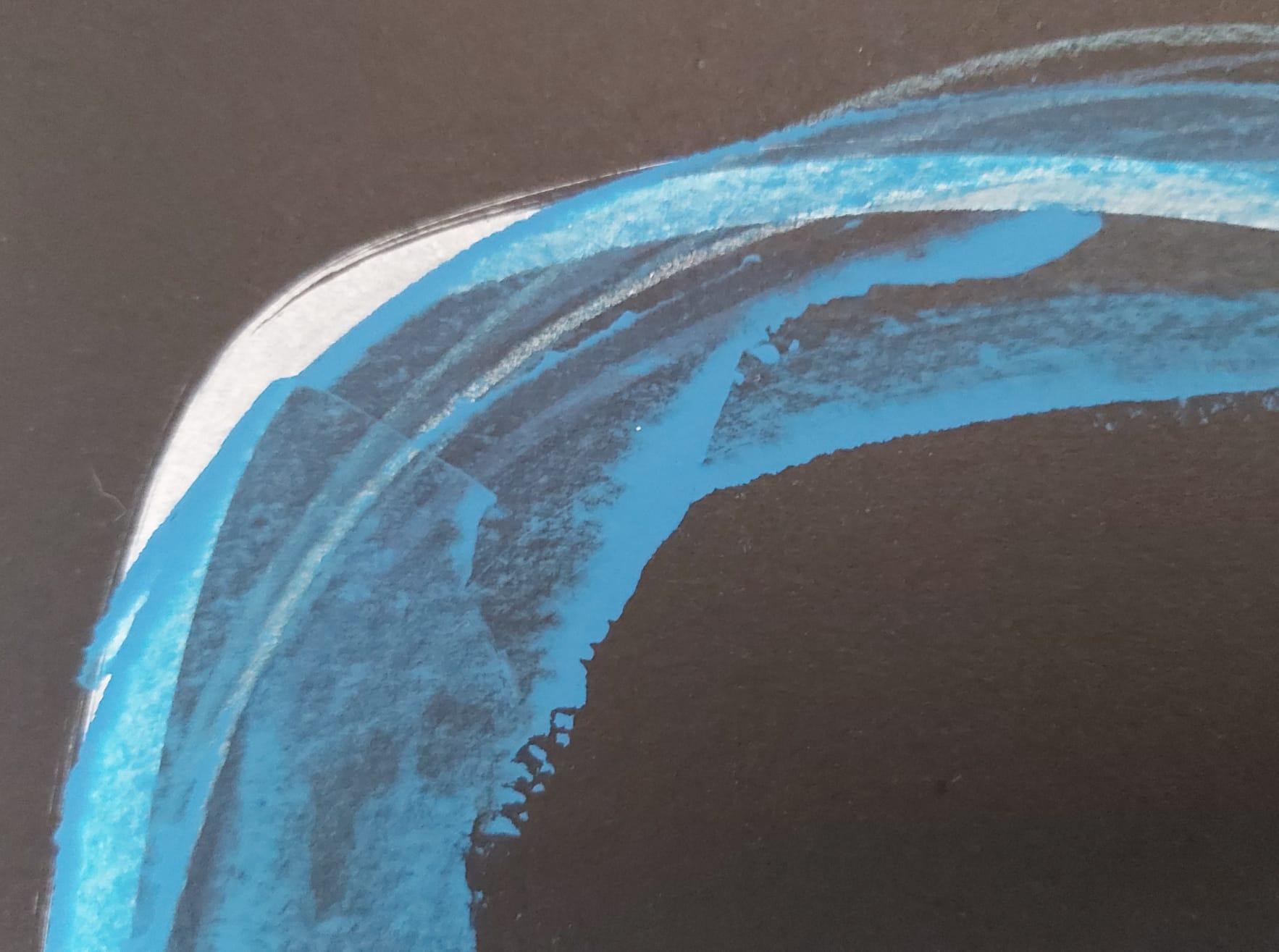Sennen lV, Originalgemälde, abstrakt, Contemporary (Schwarz), Abstract Painting, von Julia Craig