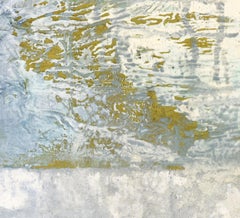 STUDIO DI PAESAGGIO COSTIERO 2, Paesaggio astratto contemporaneo originale e firmato