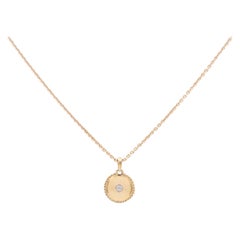 Julia-Didon Cayre 18 Karat Yellow Gold Diamond Chain Necklace