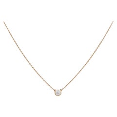 Julia-Didon Cayre Diamond Necklace in 18 Karat Yellow Gold