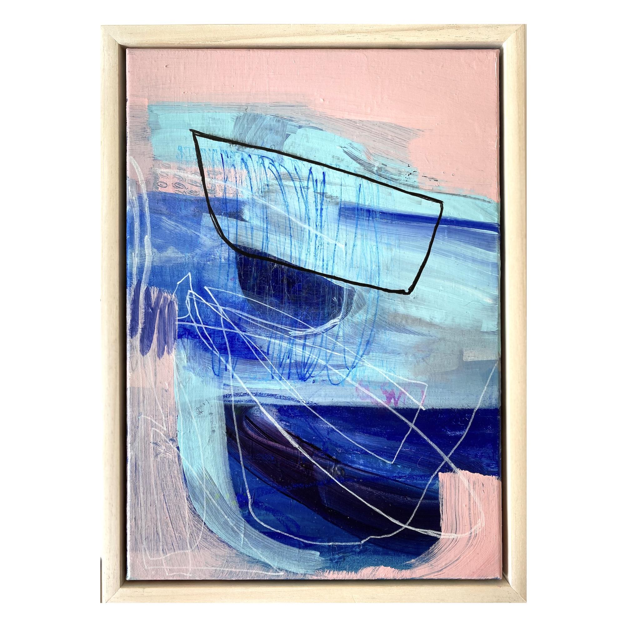 Serie del dolore #3, Pittura originale, Paesaggio, Arte astratta in vendita 1