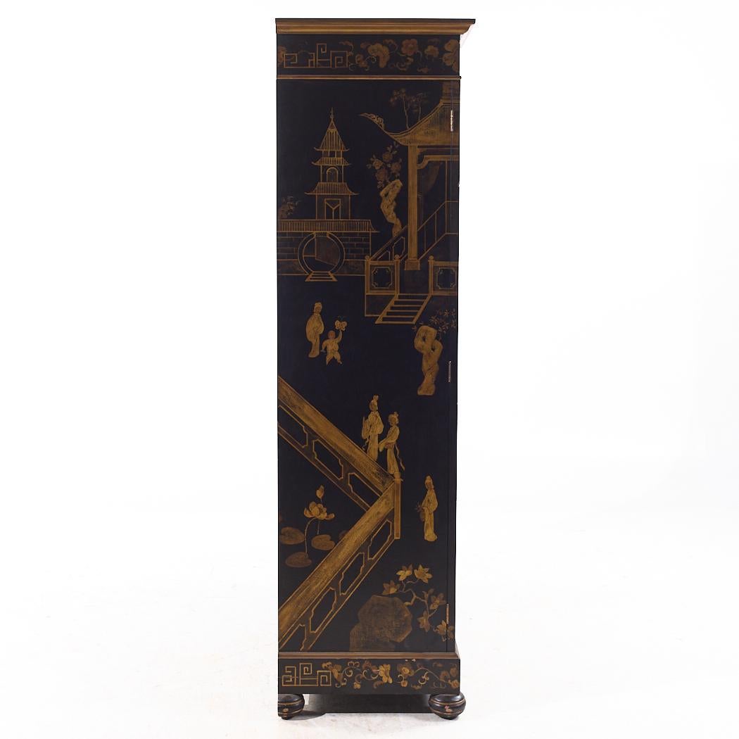 Julia Gray Chinoiserie Asiatischer Kleiderschrank Kommode im Zustand „Gut“ im Angebot in Countryside, IL