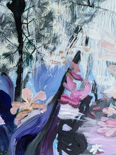 Winter arrangment, Mixed Media on Canvas