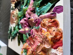 Floral.2, Pittura, Acrilico su pannello di Wood